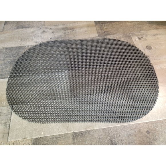 Black Non slip table shelf placemat decor - Picture 3 of 3